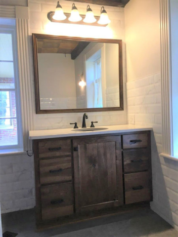 Custom Bathroom Cabinetry