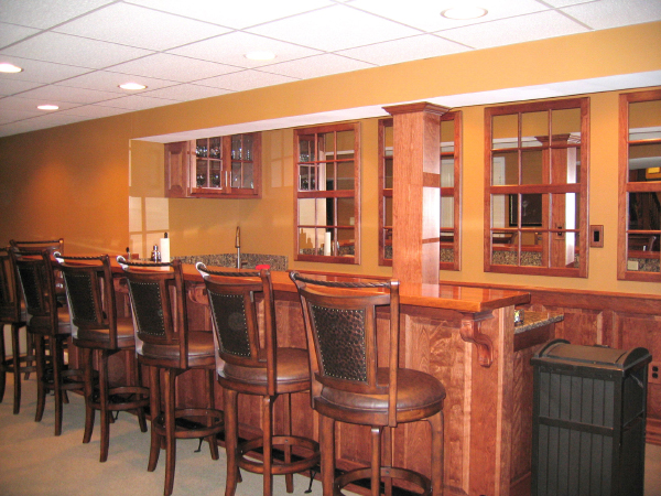 Custom Bar Cabinetry