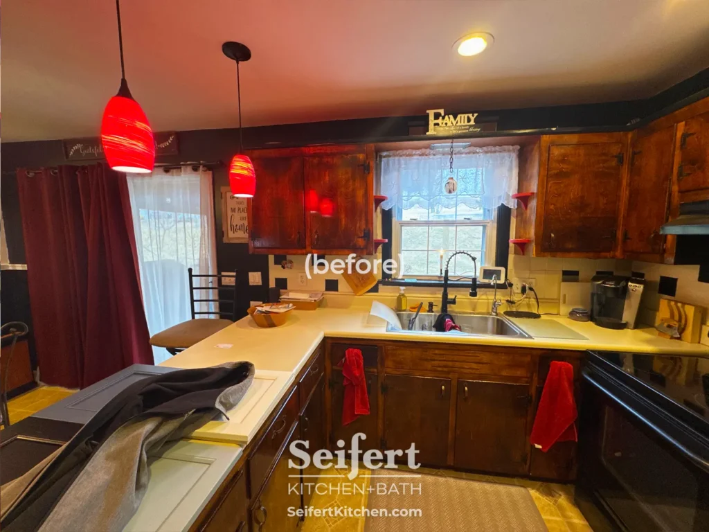 Before Kitchen Remodel by Seifert Kitchen + Bath