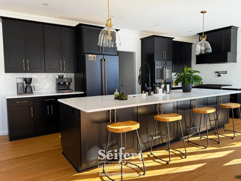 Kitchen Remodel with Semi-Custom Cabinets from Seifert Kitchen & Bath