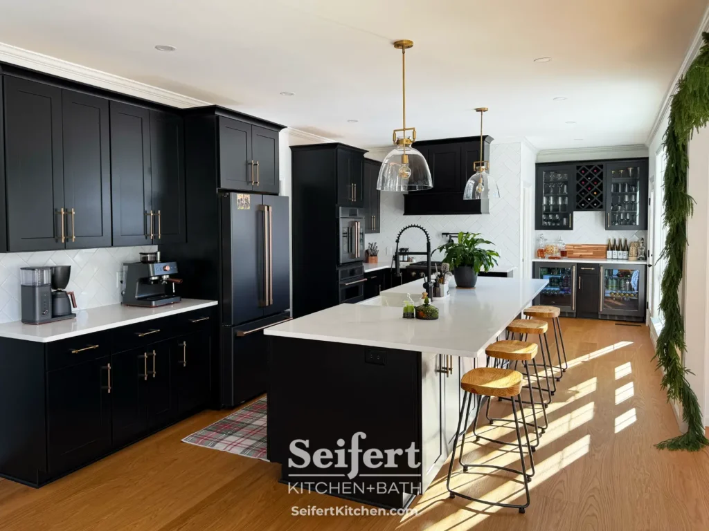 Kitchen Remodel with Semi-Custom Cabinets from Seifert Kitchen & Bath