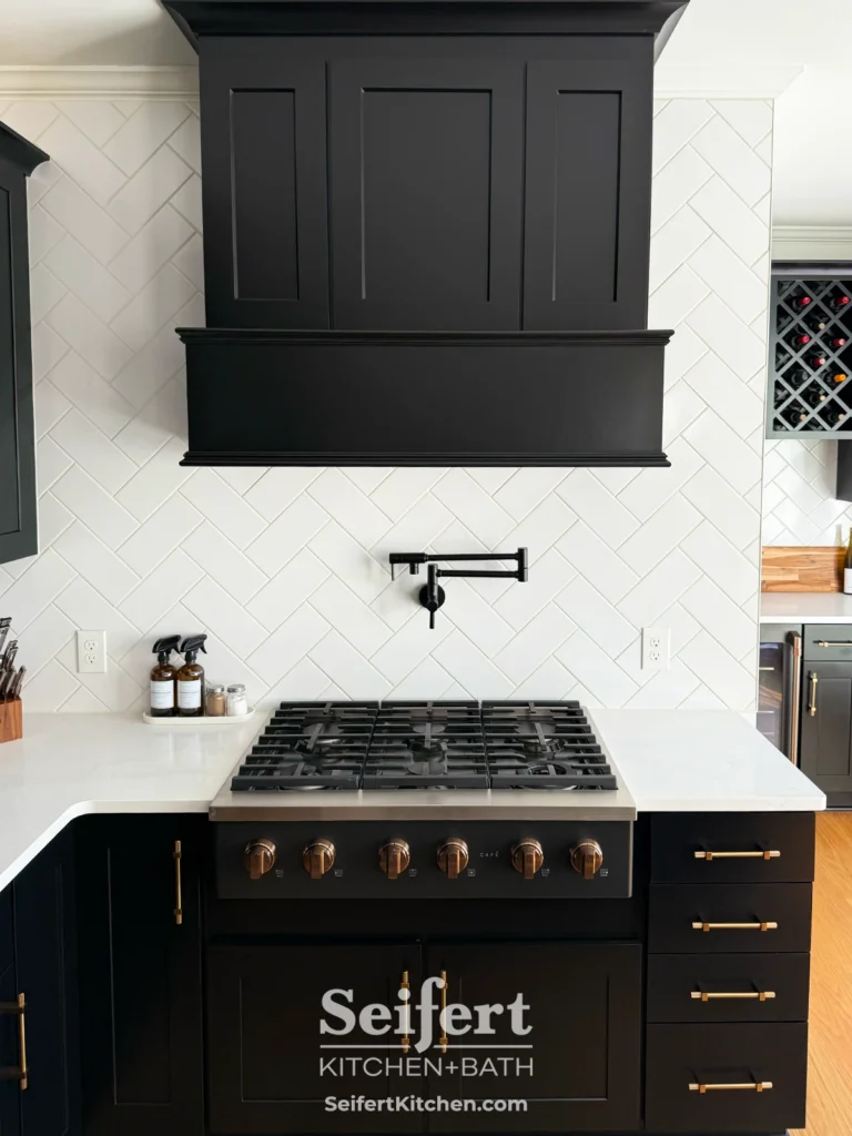 Kitchen Remodel with Semi-Custom Cabinets from Seifert Kitchen & Bath