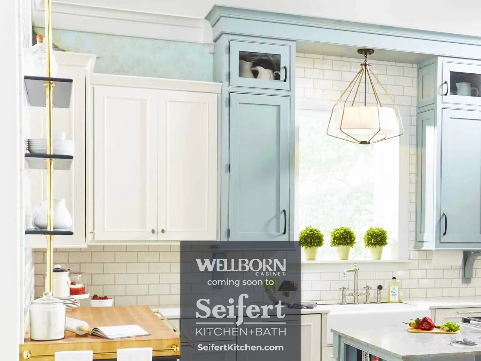 Wellborn cabinetry now available at Seifert Kitchen + Bath